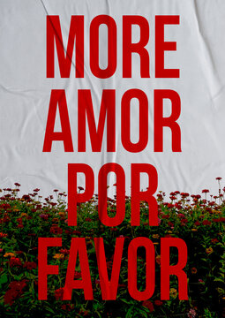 More Amor Por Favor, love quotes, love poster, valentine wallpaper design, cool love decoration for bedroom