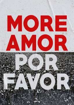 More Amor Por Favor, love quotes, love poster, valentine wallpaper design, cool love decoration for bedroom