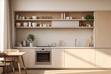 Small kitchen interior