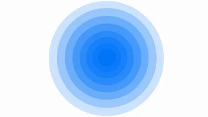 Foto op Plexiglas Blue circles as a background © Gnevkovska