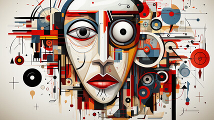 An illustration of the absurd ideas of Dada philosophy