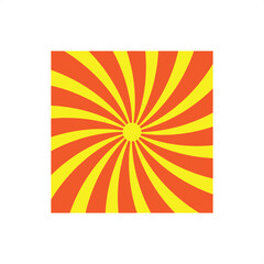 Abstract background with rays. Sun ray vector background radial sunrise or sunset light retro design. Abstract summer sunny. Vintage beam sunburst texture.