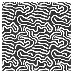Seamless pattern of wave labyrinth.