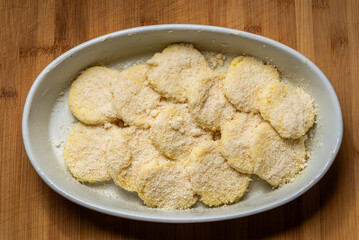 Preparing Gnocchi alla Romana