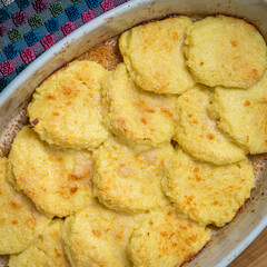 Cooking and Serving Gnocchi alla Romana