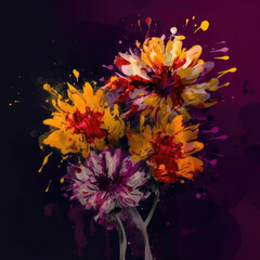 Elegant floral background