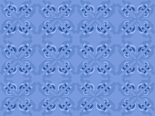 seamless pattern with flowers