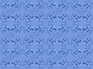 seamless pattern with flowers