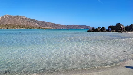 Photo sur Plexiglas  Plage d'Elafonissi, Crète, Grèce The Captivating Beauty of Elafonissi Beach in Crete