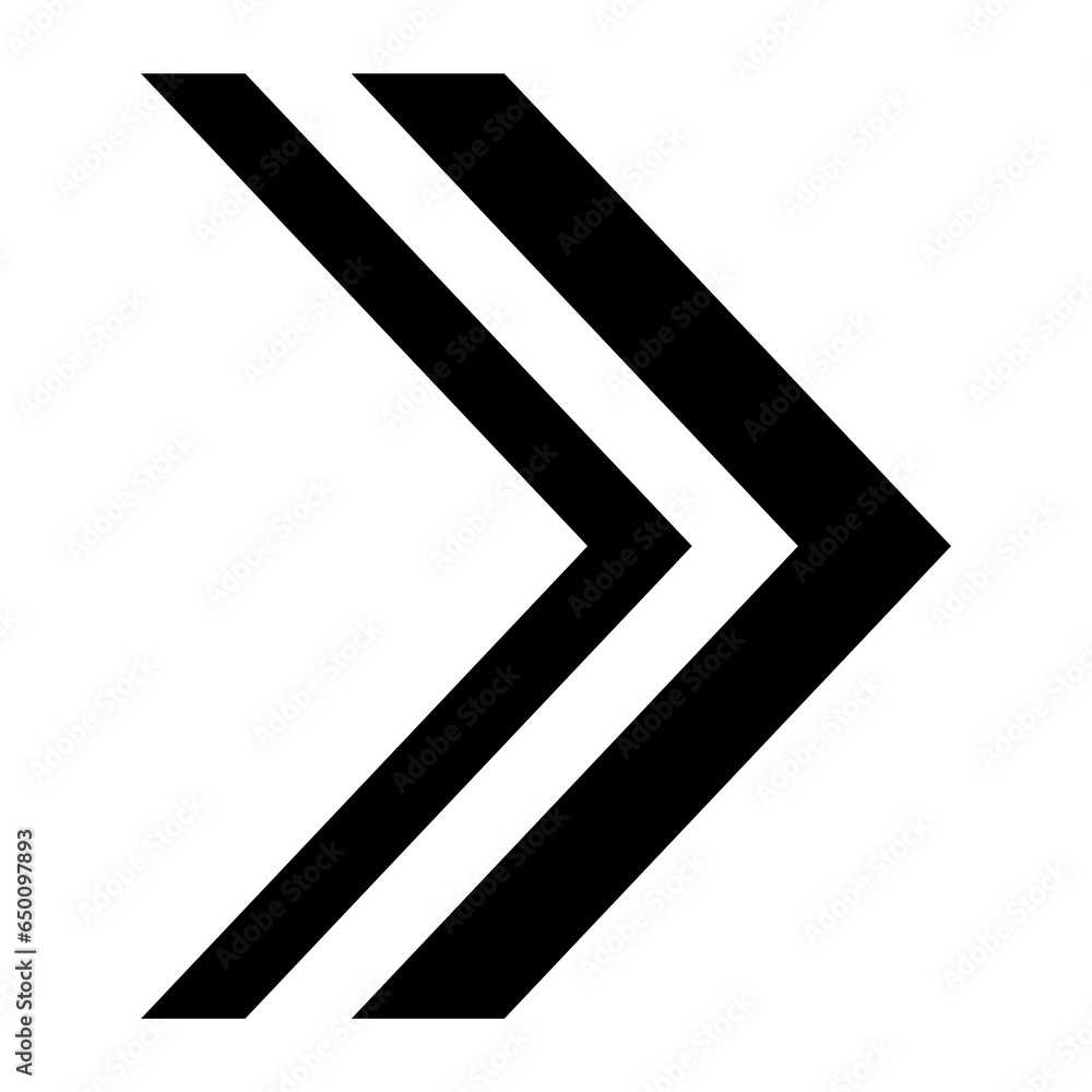 Poster arrow icon. modern simple arrow or cursor. directional arrow flat style isolated on white background