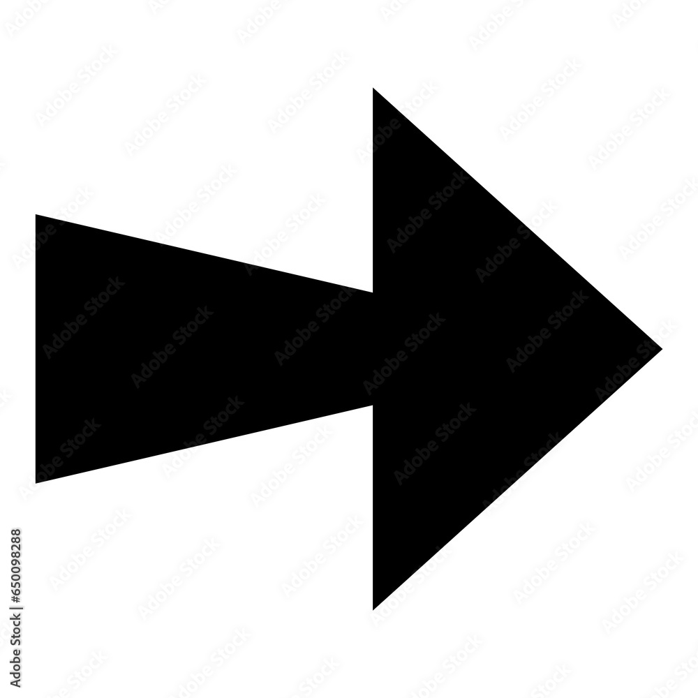 Aufkleber arrow icon. modern simple arrow or cursor. directional arrow flat style isolated on white background