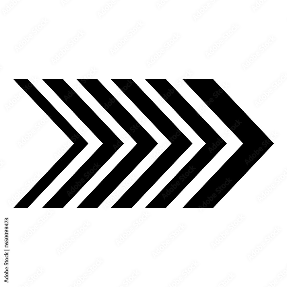 Aufkleber arrow icon. modern simple arrow or cursor. directional arrow flat style isolated on white background