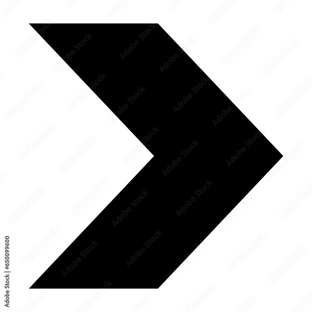 Aufkleber arrow icon. modern simple arrow or cursor. directional arrow flat style isolated on white background