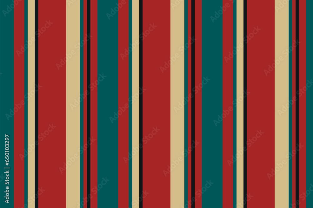Poster stripes vector seamless pattern. striped background of colorful lines. print for interior design, fa