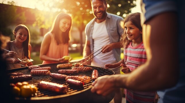 Family Bbq Images Browse 303 Stock Photos Vectors and Video Adobe Stock
