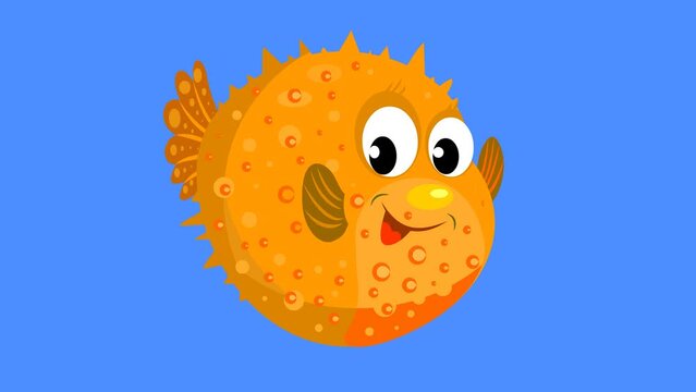 Animation: Fish ball, a place to copy.