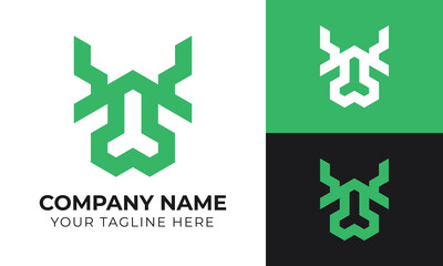 Obraz premium Professional creative modern minimal abstract business logo design template