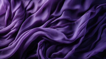 Obraz premium Banner with purple silk fabric texture