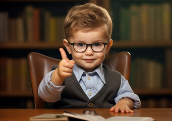 Portrait cute boy kid person little