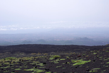 Vue depuis l'Etna