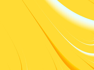 inversion trace from an airplane, abstract, yellow background