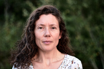 portrait jeune femme naturelle