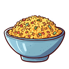 bowl of fried rice