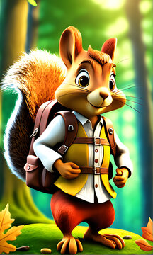 Silvio the squirrel