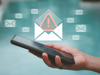 email virus Spam via electronic messages Malware that comes with emails After opening Personal data...