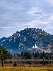 castle in the mountains