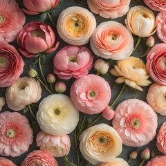Obraz na płótnie Canvas close up of flowers