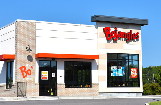 Exterior of a Bojangles Restaurant, Carolina Beach, North Carolina, USA