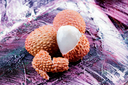 Three lychees