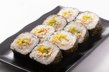 たくあん納豆巻き