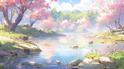 山桜 - obrazy, fototapety, plakaty