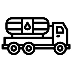 Oil Tanker Icon