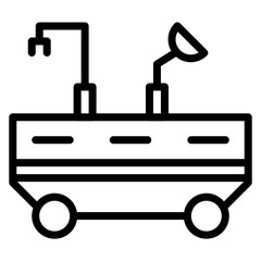 Moon Rover Icon