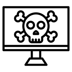 Cyber Attack Icon