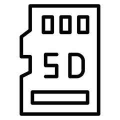 Sd Card Icon