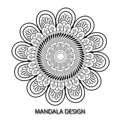 Mandala Vector Design Template SVG, Ai, EPS, PDF, JPG, PNG File.