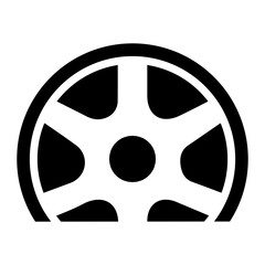 Flat Tire Icon