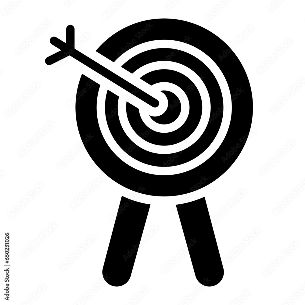 Canvas Prints archery icon