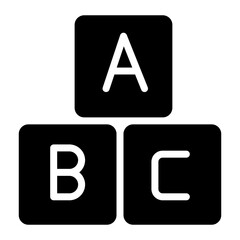 ABC Blocks Icon