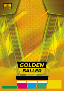 GOLDEN BALLER Panini Premier League editable sticker
