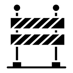 Construction Barrier Icon