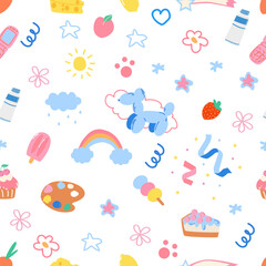toys seamless pattern