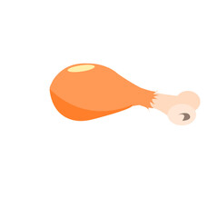 Cuisse de poulet, thanksgiving, f&ecirc;te