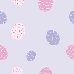 eggs seamless pattern