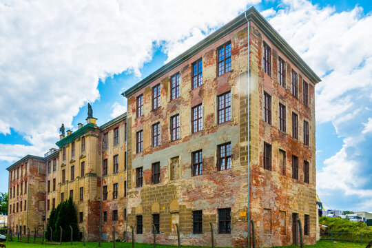 Das Residenzschloss der F&uuml;rsten von Anhalt-Zerbst in Zerbst