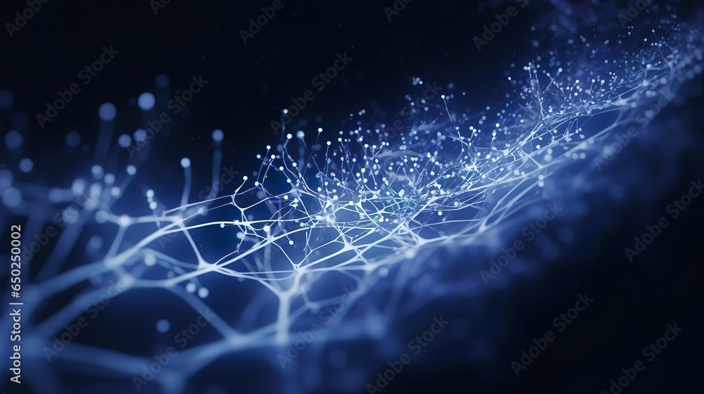 Poster cyber big data flow blockchain data fields network